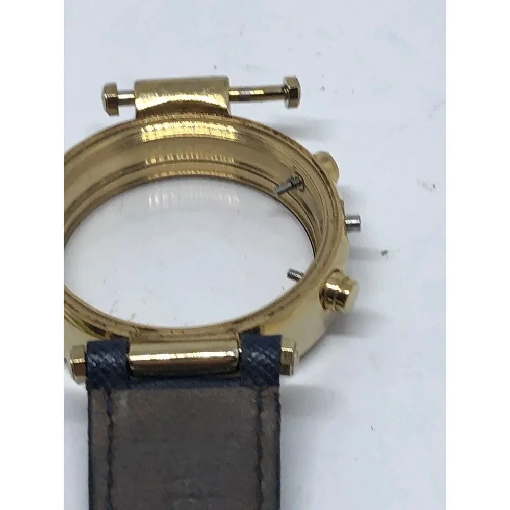 Michael Kors Watch Parts Stainless Steel Case Leather Band 18mm 40mm Bb525
